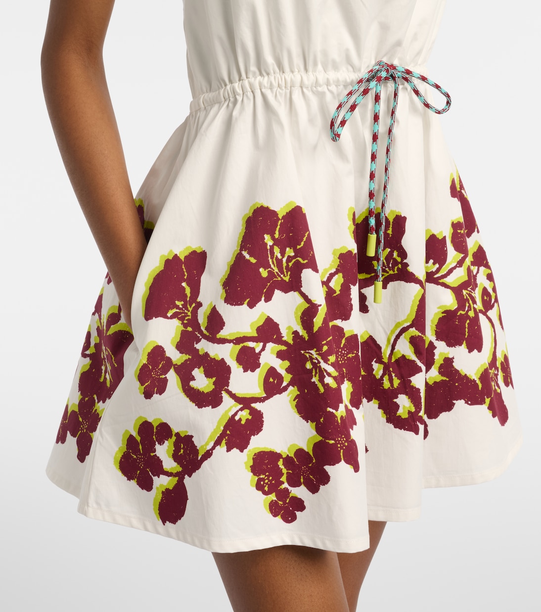 Haze floral cotton minidress | Alémais