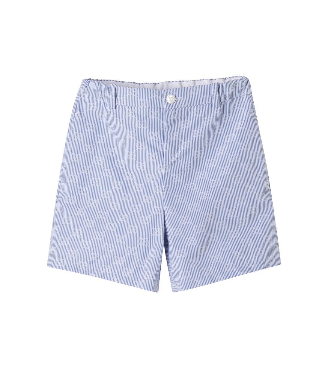 GG striped cotton poplin Bermuda shorts | Gucci Kids