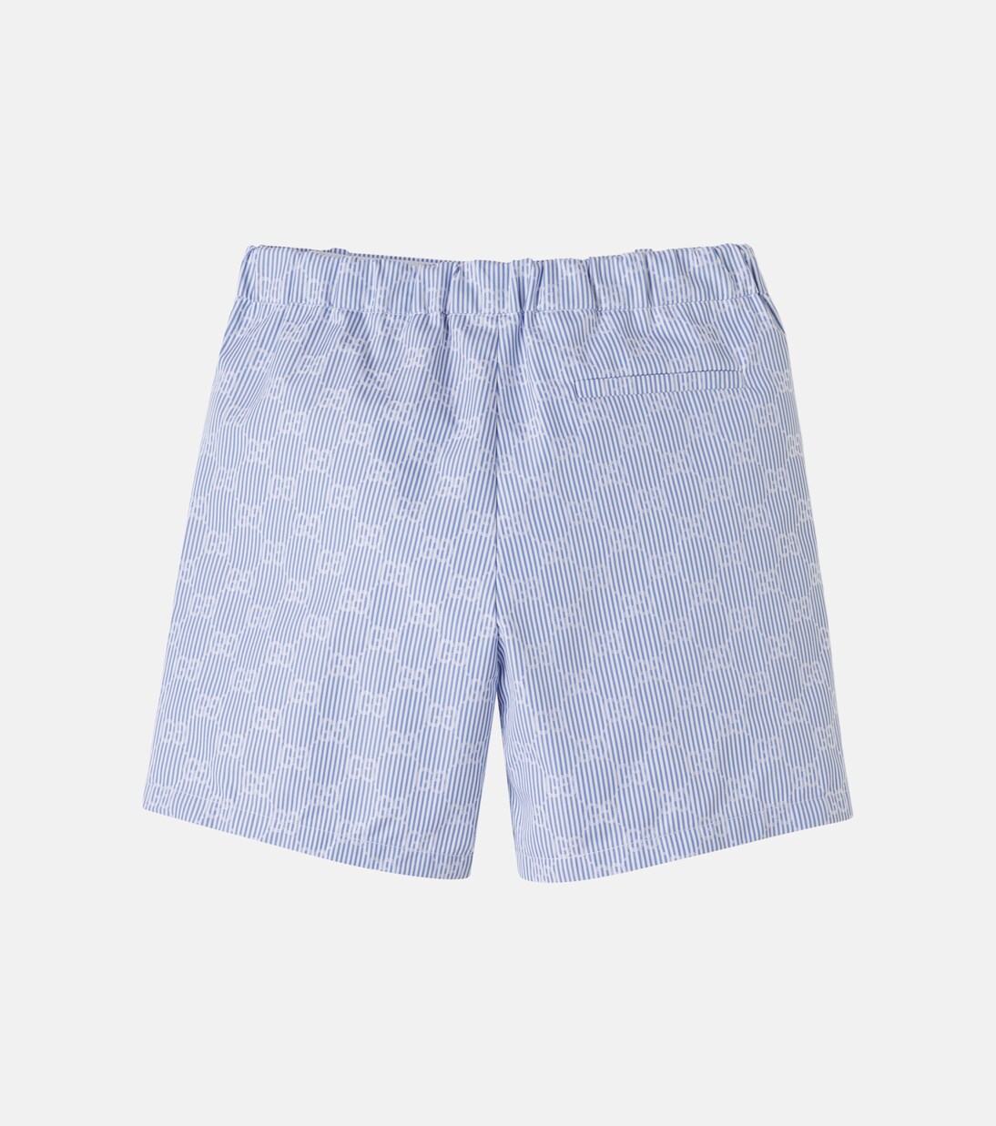 GG striped cotton poplin Bermuda shorts | Gucci Kids