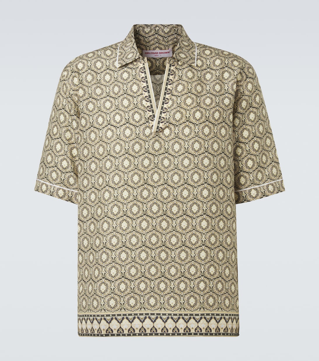 Ridley printed shirt | Orlebar Brown