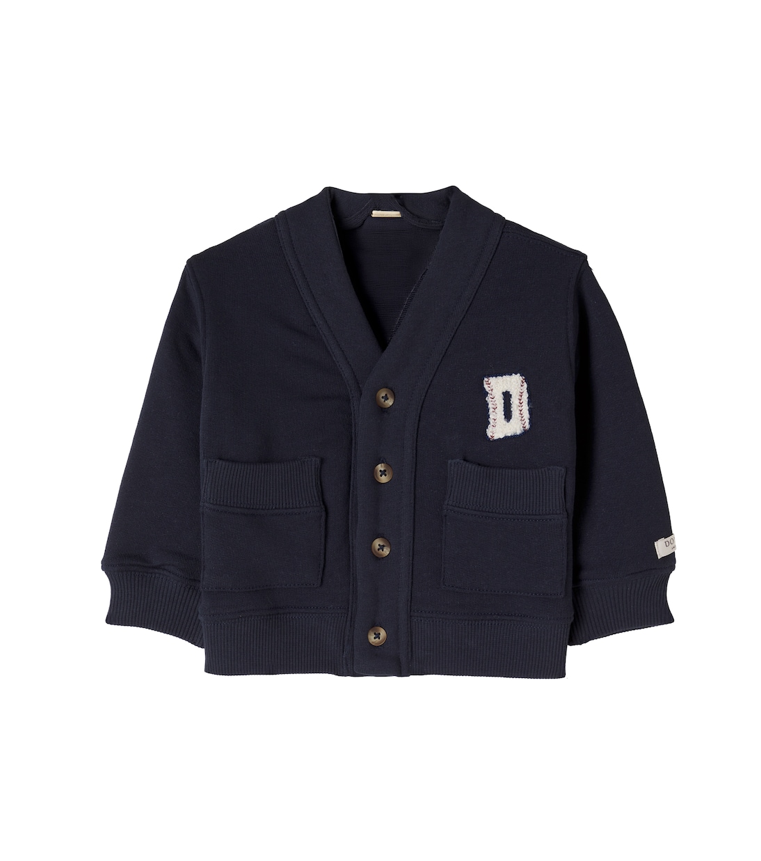 Baby Maukie cotton-blend cardigan | Donsje