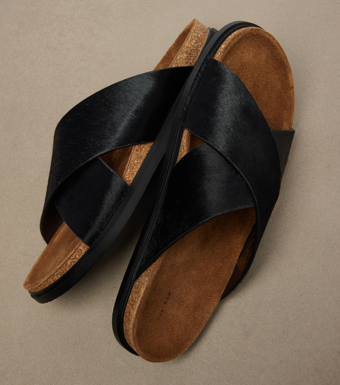 Sandalen Cross aus Kalbshaar | The Row