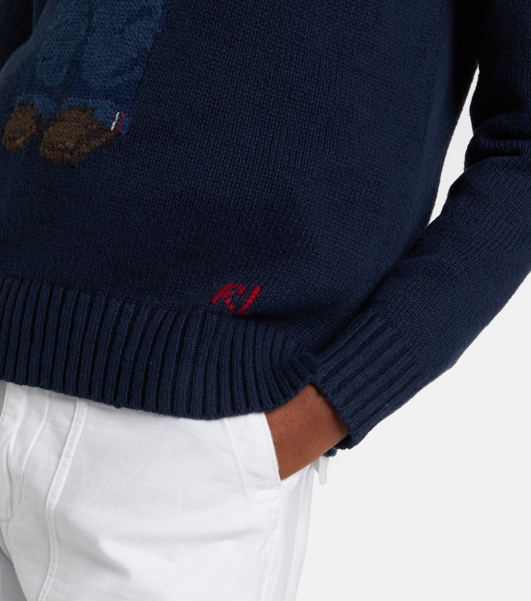 Pullover Polo Bear aus Baumwolle und Leinen | Polo Ralph Lauren
