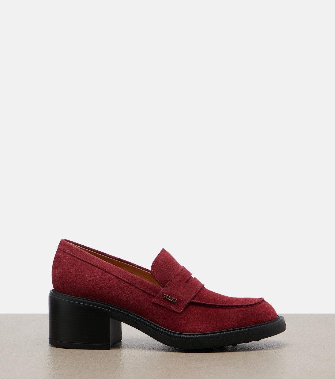 Loafer-Pumps aus Veloursleder | Tod's