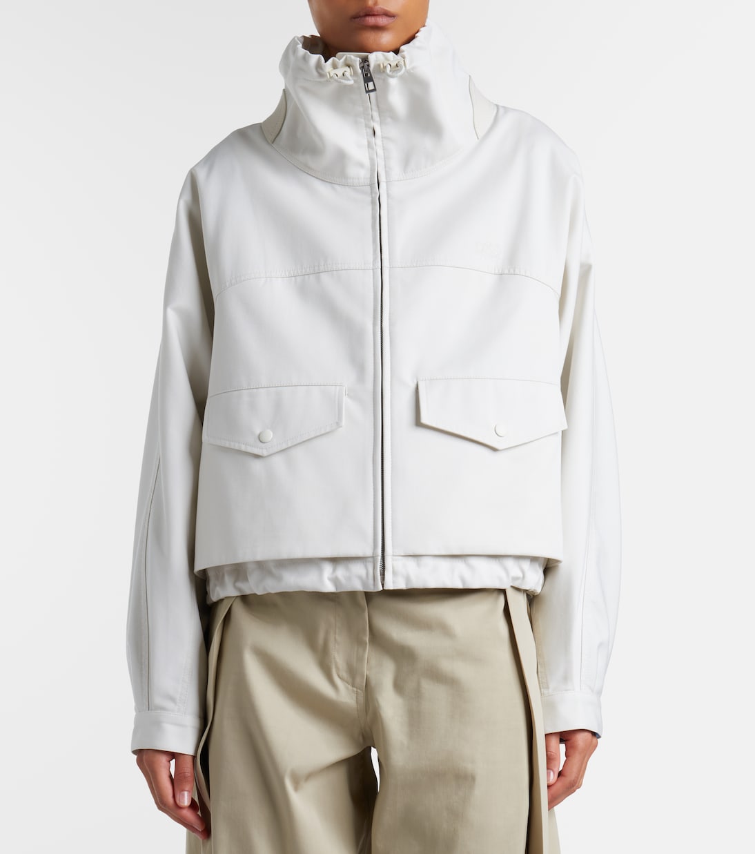 Cotton and silk jacket  | Loewe