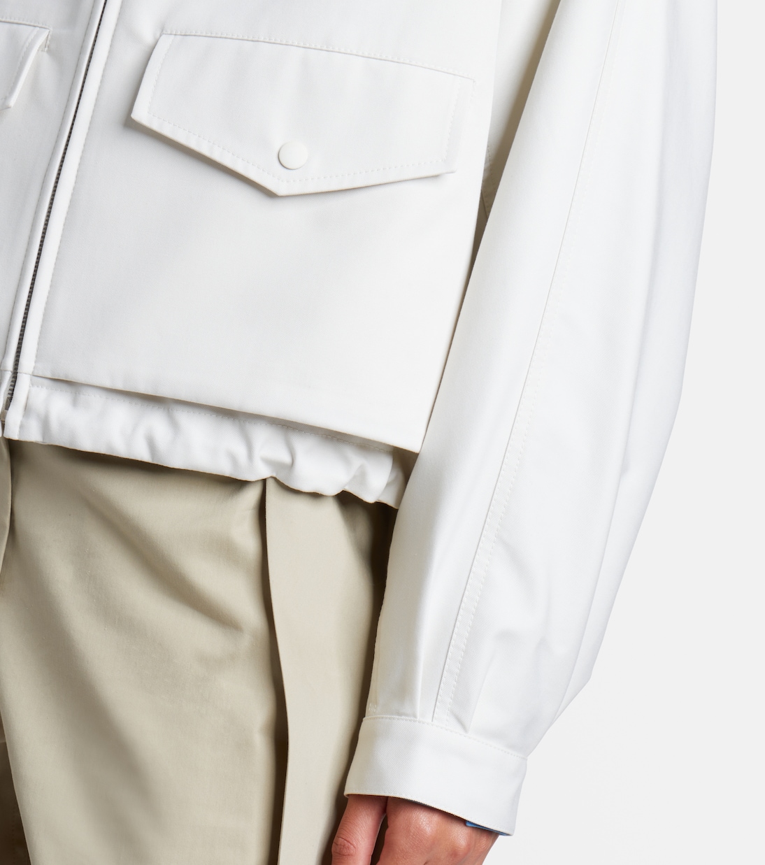 Cotton and silk jacket  | Loewe