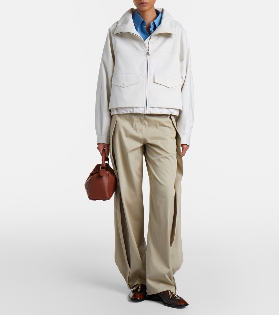 Cotton and silk jacket  | Loewe