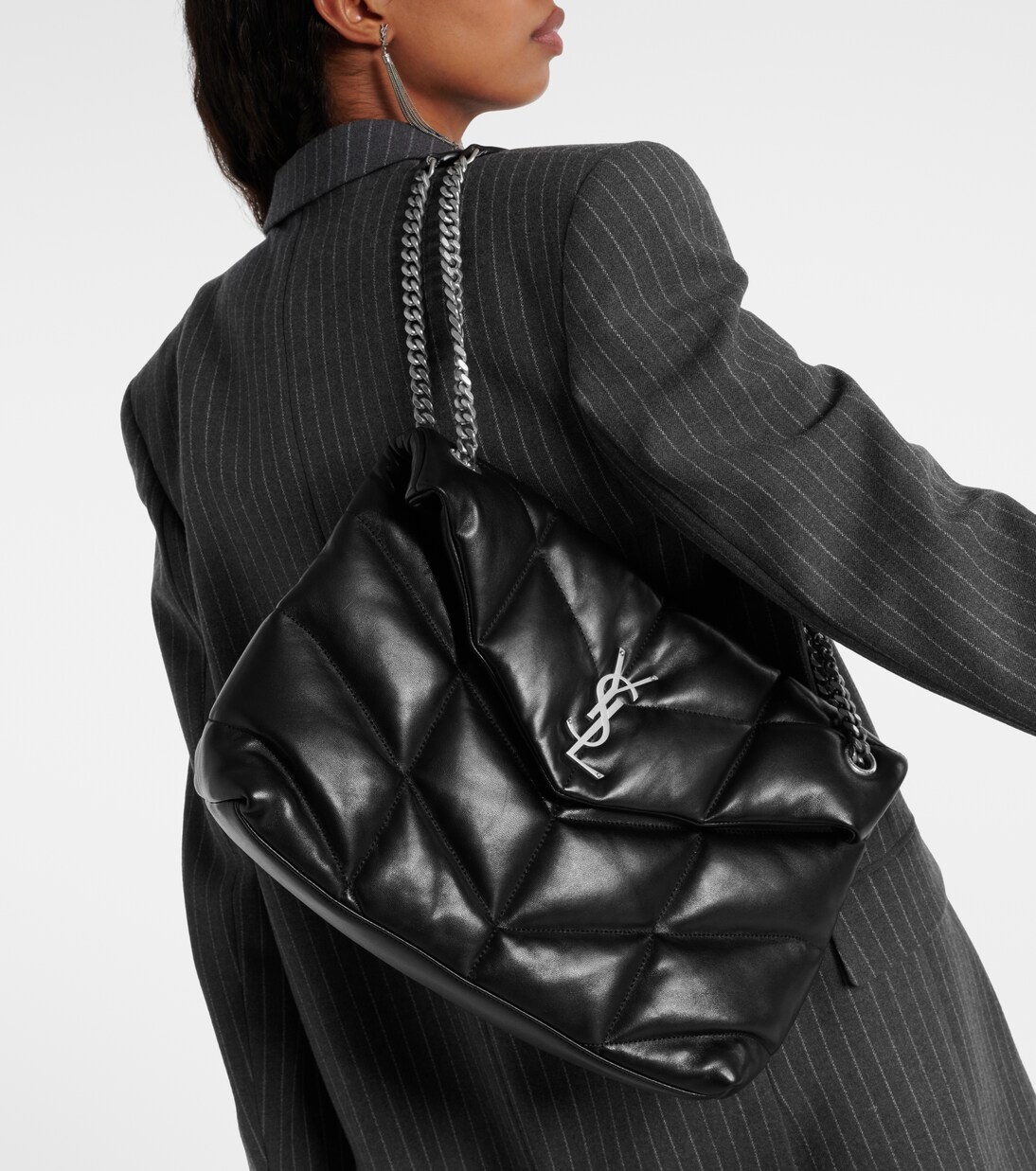 Schultertasche Puffer Medium aus Leder | Saint Laurent