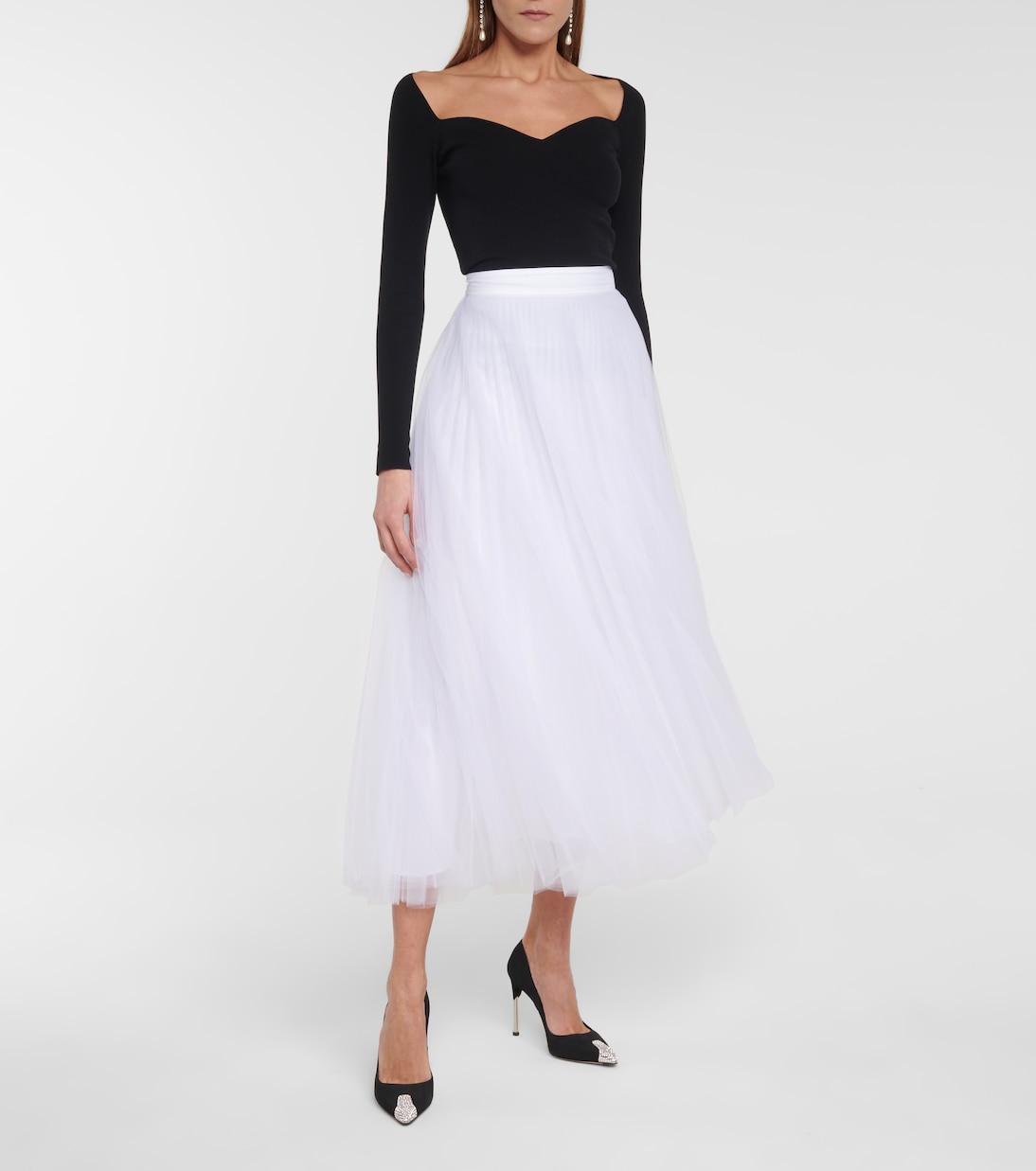 Maxirock aus Tüll | Christopher Kane