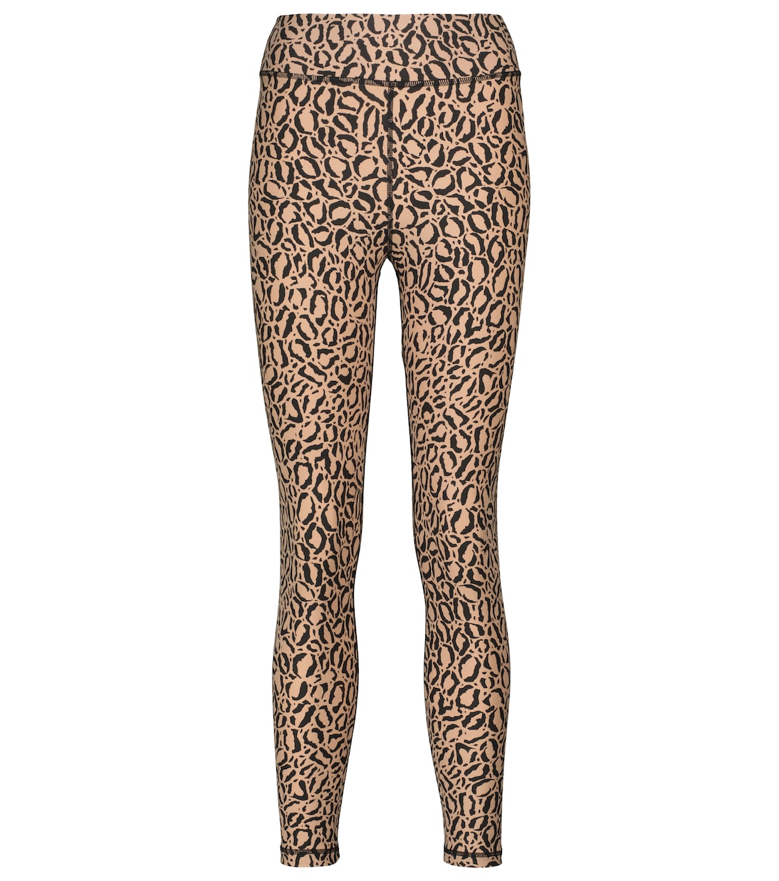 High-rise leopard print leggings | The Upside