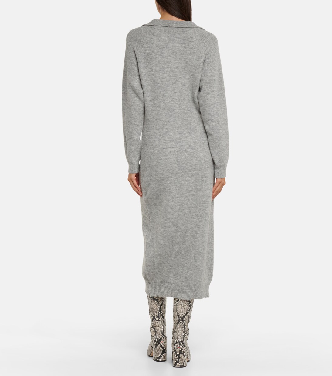 Flora knit midi dress | Nanushka