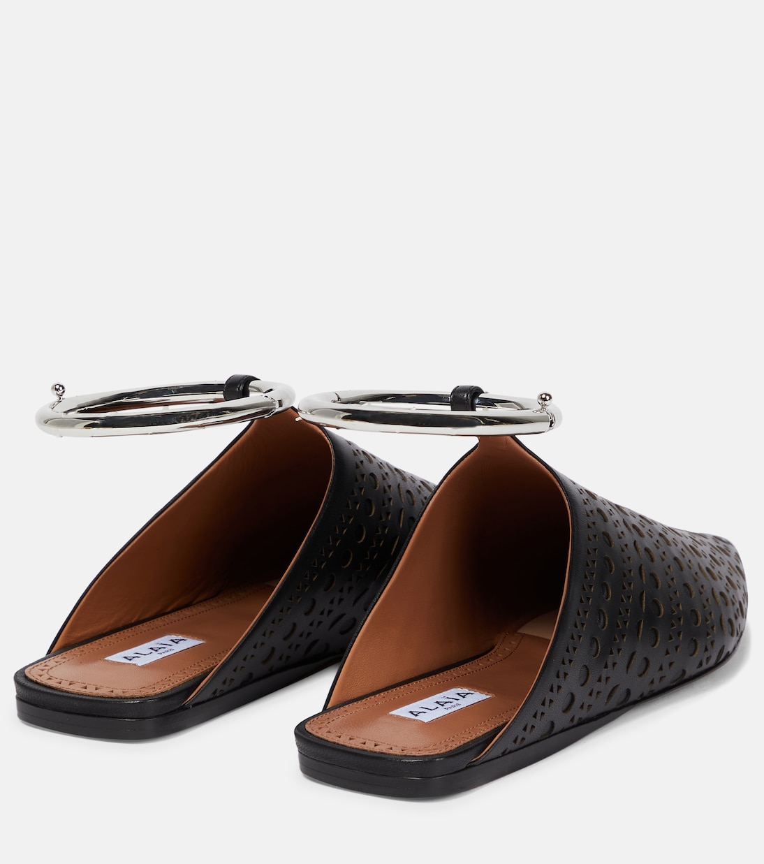 Slippers aus Leder | Alaïa