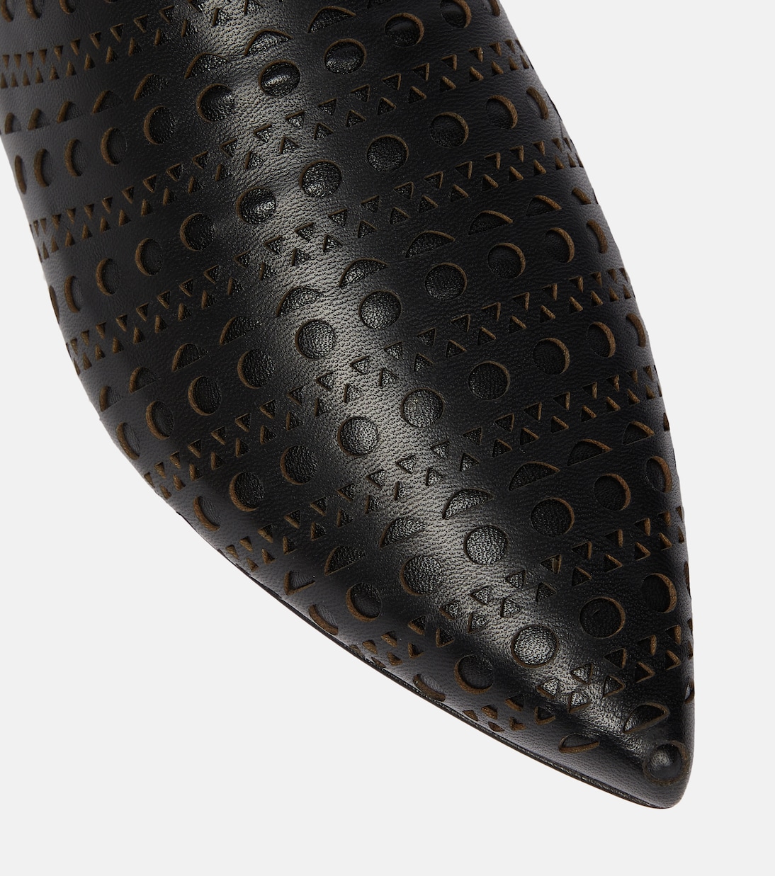 Slippers aus Leder | Alaïa