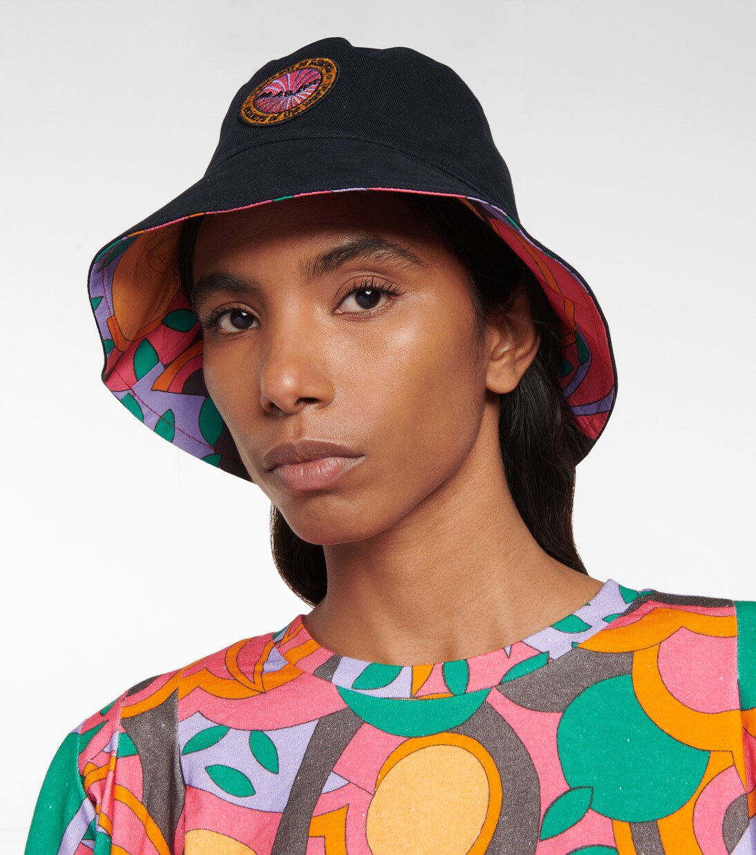 Loiena cotton reversible bucket hat | Isabel Marant
