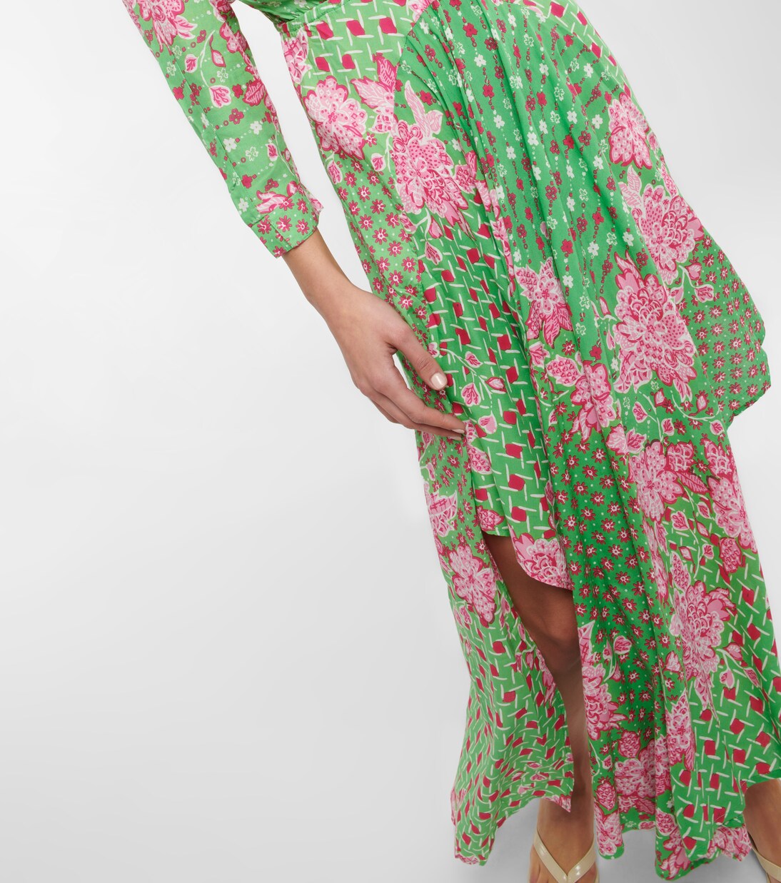 Robe longue Ilona imprimée | Poupette St Barth