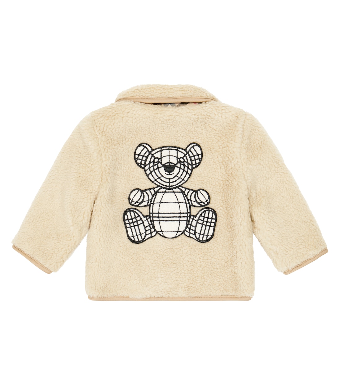 Baby Jacke aus Faux Shearling | Burberry Kids