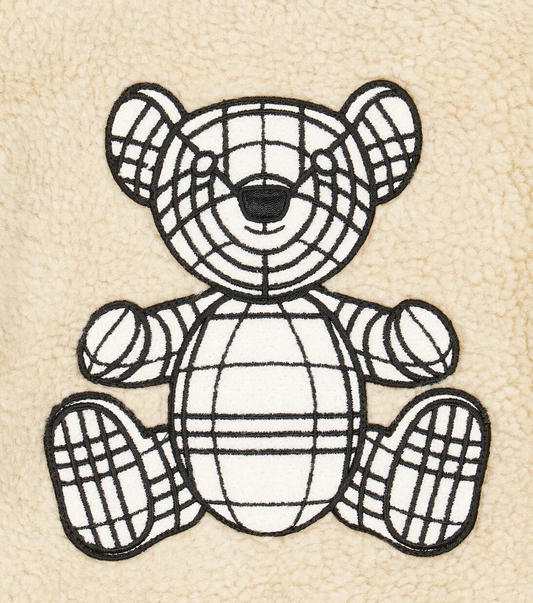 Baby Jacke aus Faux Shearling | Burberry Kids