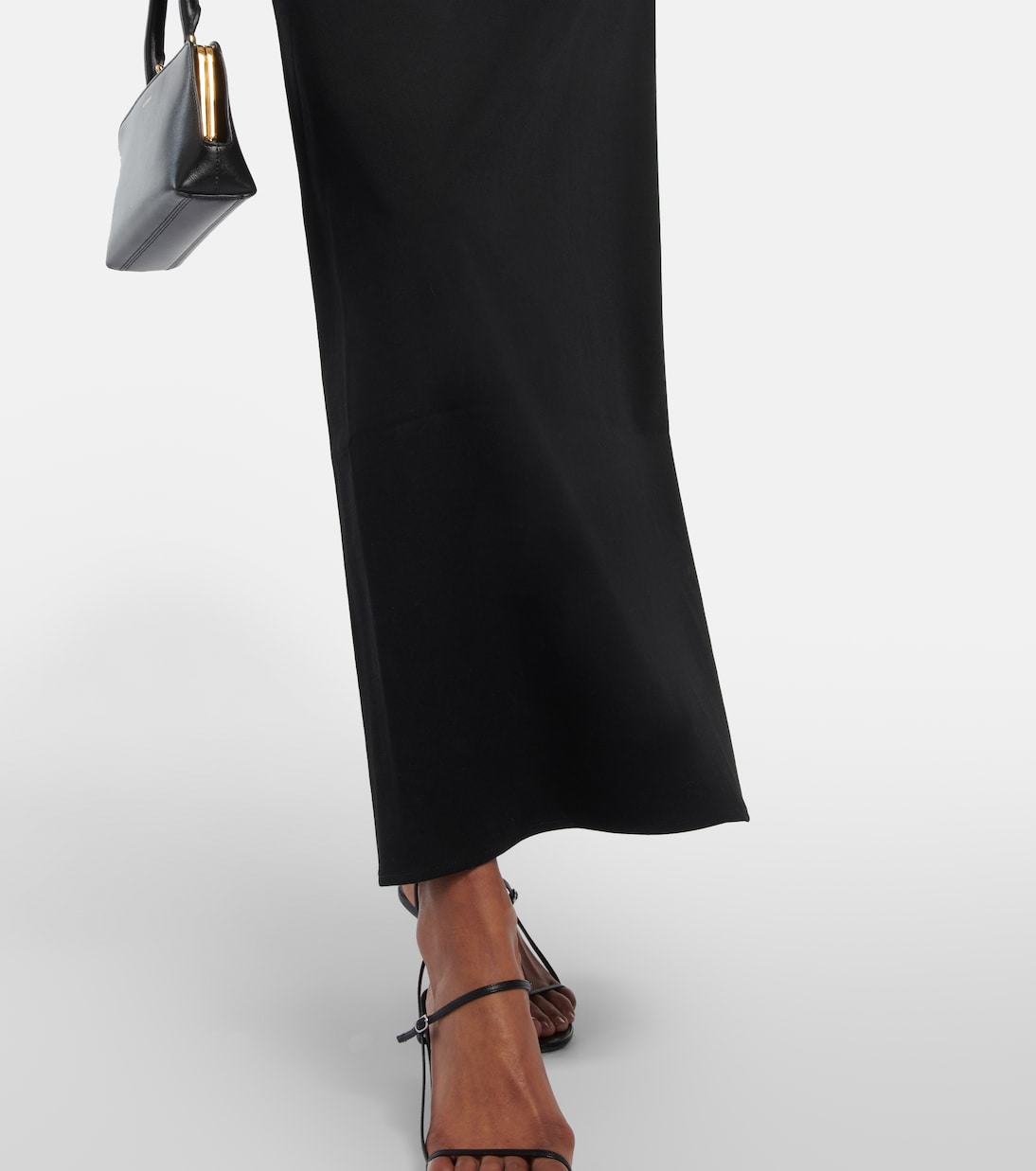 Maxikleid aus einem Wollgemisch | CO