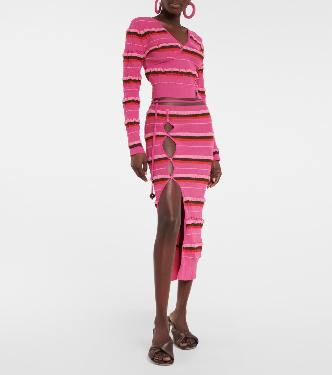 Cardigan Tordu raccourci | Jacquemus