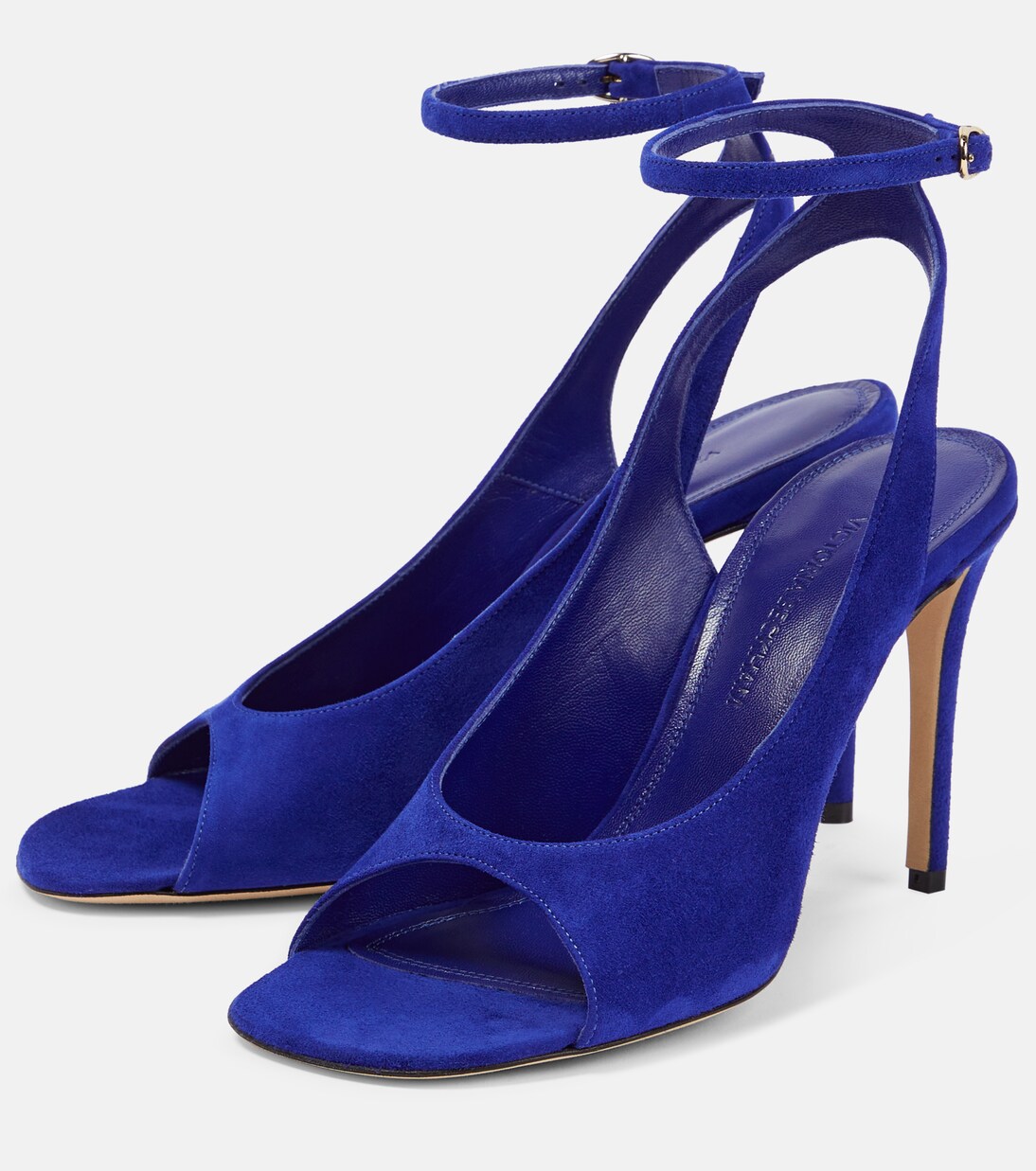 Suede slingback sandals | Victoria Beckham