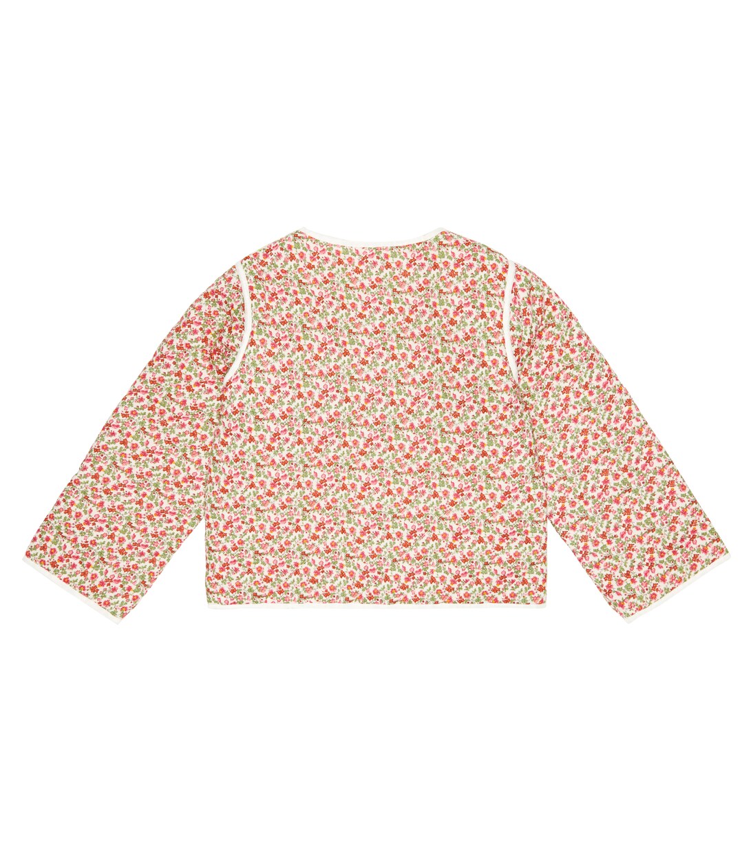 Veste matelassée Amalina en coton à fleurs | Louise Misha