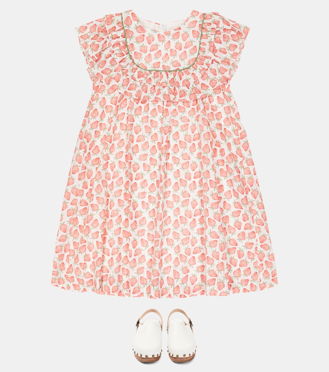 Robe Paloma imprimée en coton | La Coqueta