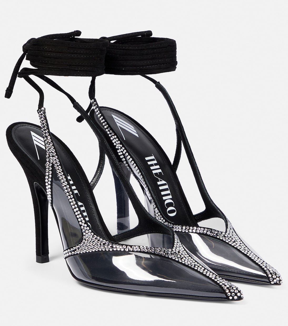 Venus crystal-embellished pumps | The Attico
