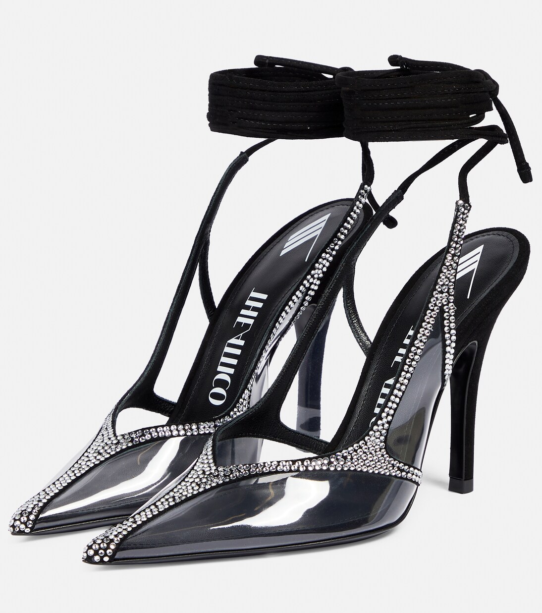 Venus crystal-embellished pumps | The Attico