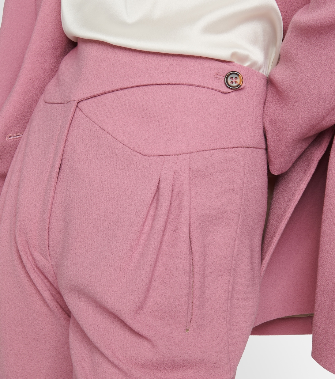 High-Rise-Hose Cool & Easy aus Wolle | Blazé Milano