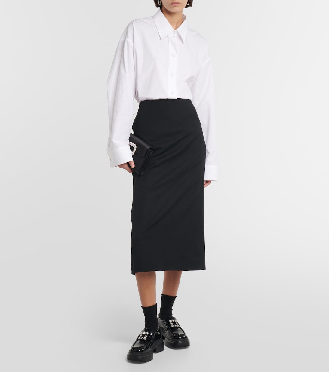 Plateau-Loafers Wallaviv aus Lackleder | Roger Vivier