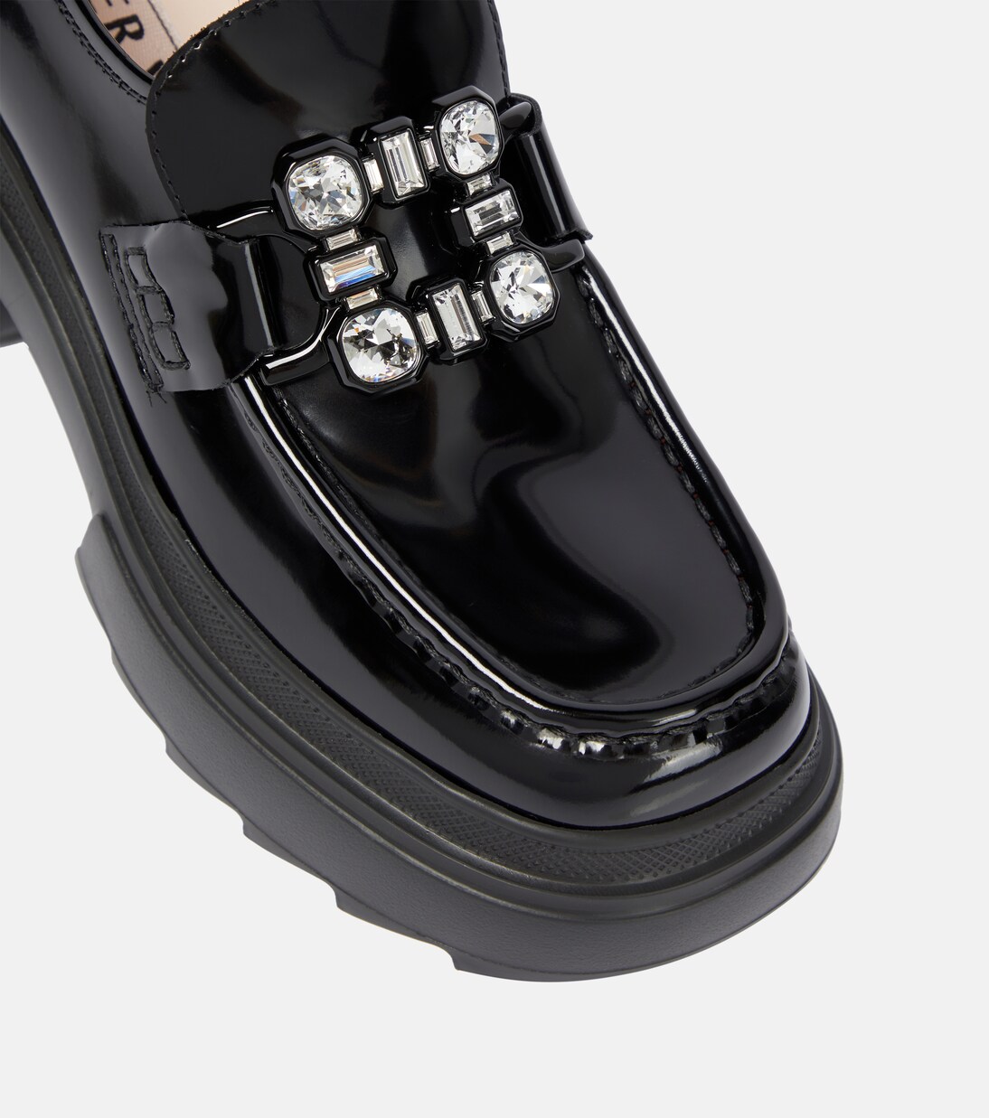 Plateau-Loafers Wallaviv aus Lackleder | Roger Vivier