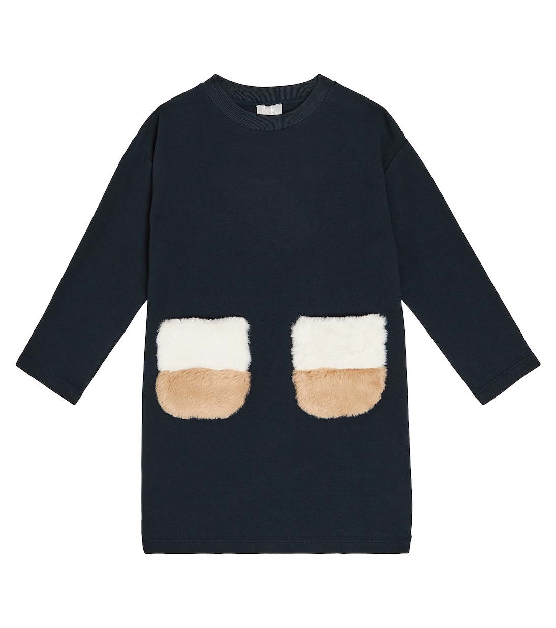 Cotton-blend jersey dress | Il Gufo