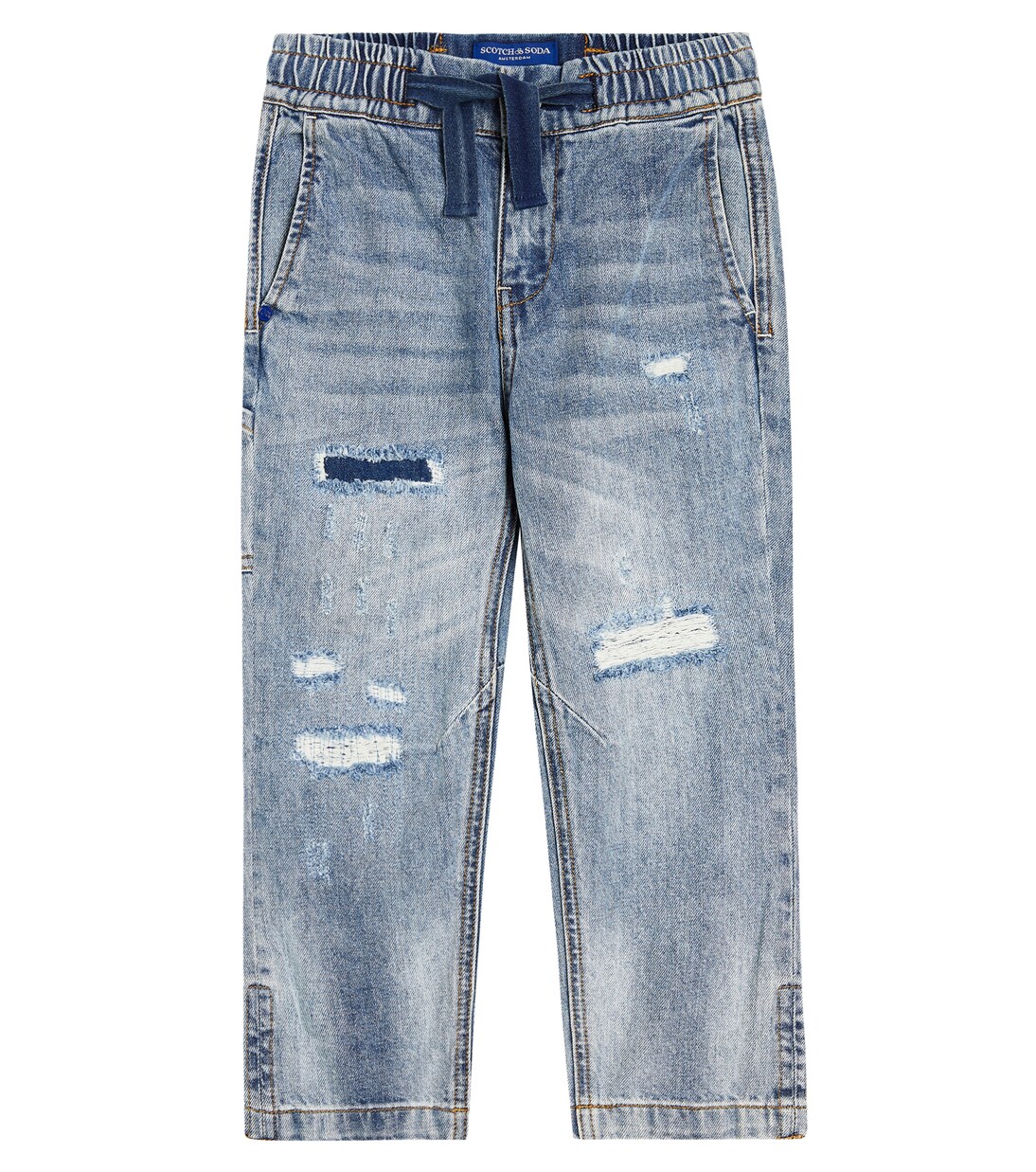 Distressed straight jeans | Scotch & Soda Kids