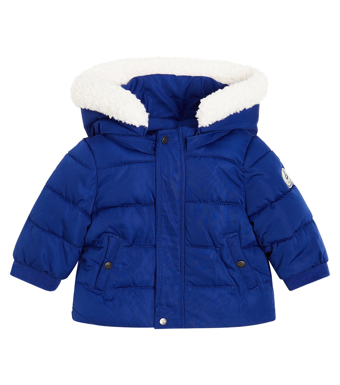 Baby faux shearling-trimmed puffer jacket | Tartine et Chocolat
