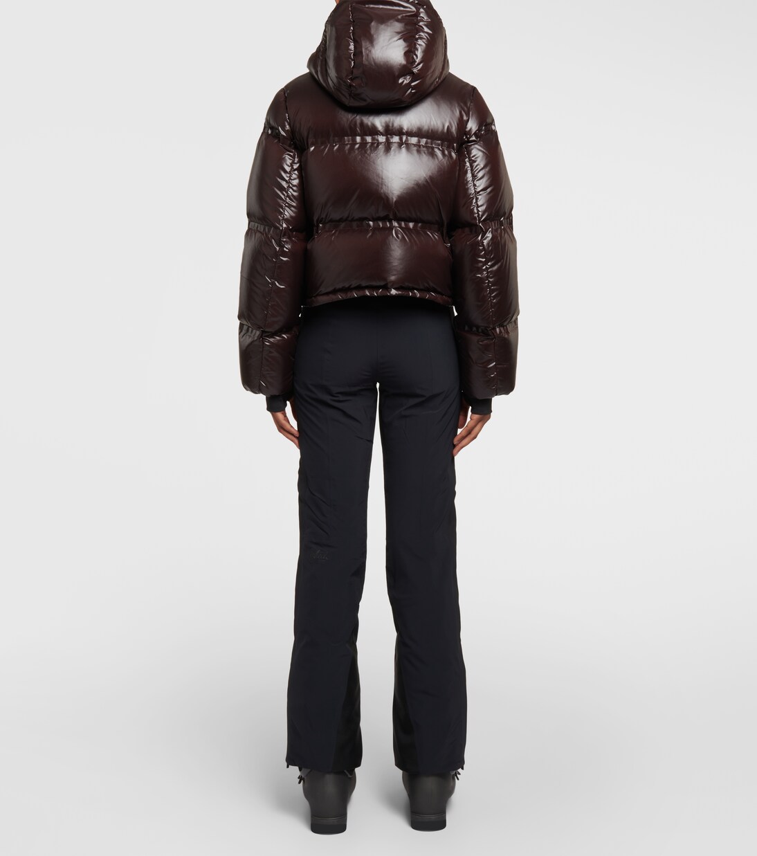 Minnie cropped down ski jacket | Aztech Mountain