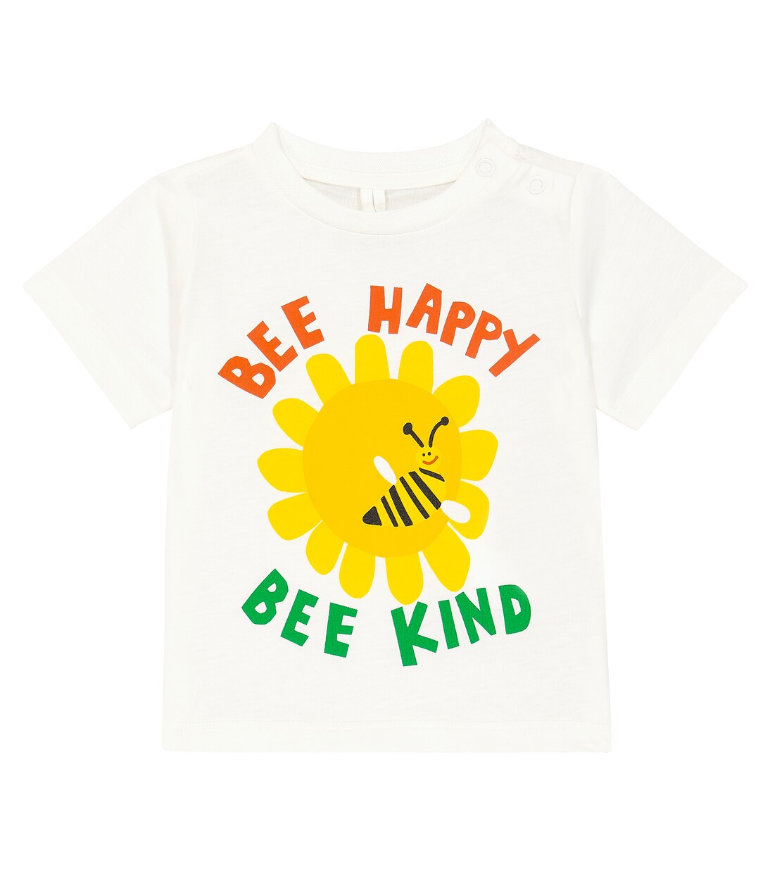 Baby printed cotton jersey T-shirt | Stella McCartney Kids
