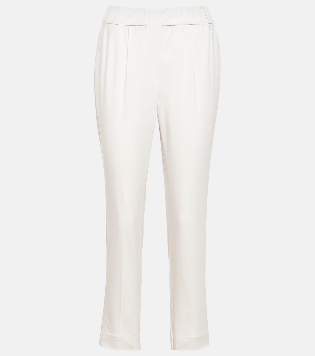 Schmale Low-Rise-Hose Pull Up | Brunello Cucinelli