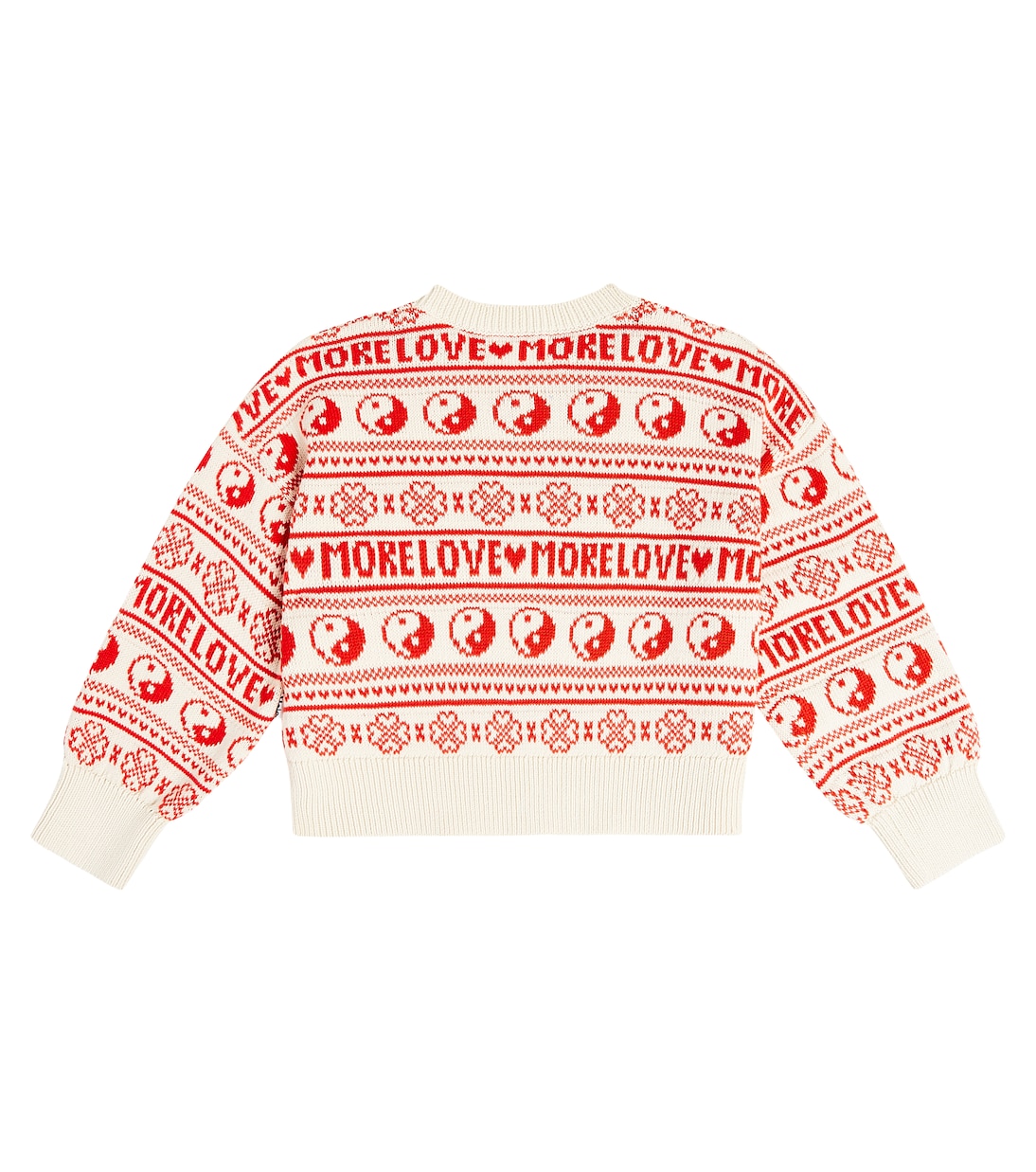 Gerrie intarsia cotton sweater | Molo