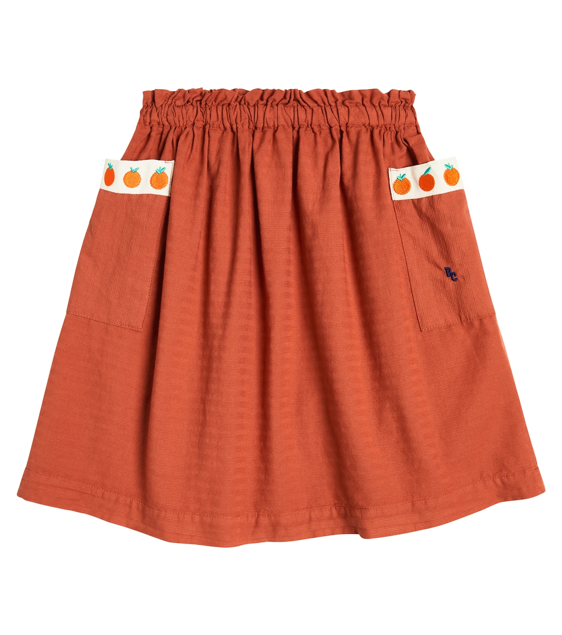 Gathered cotton skirt | Bobo Choses