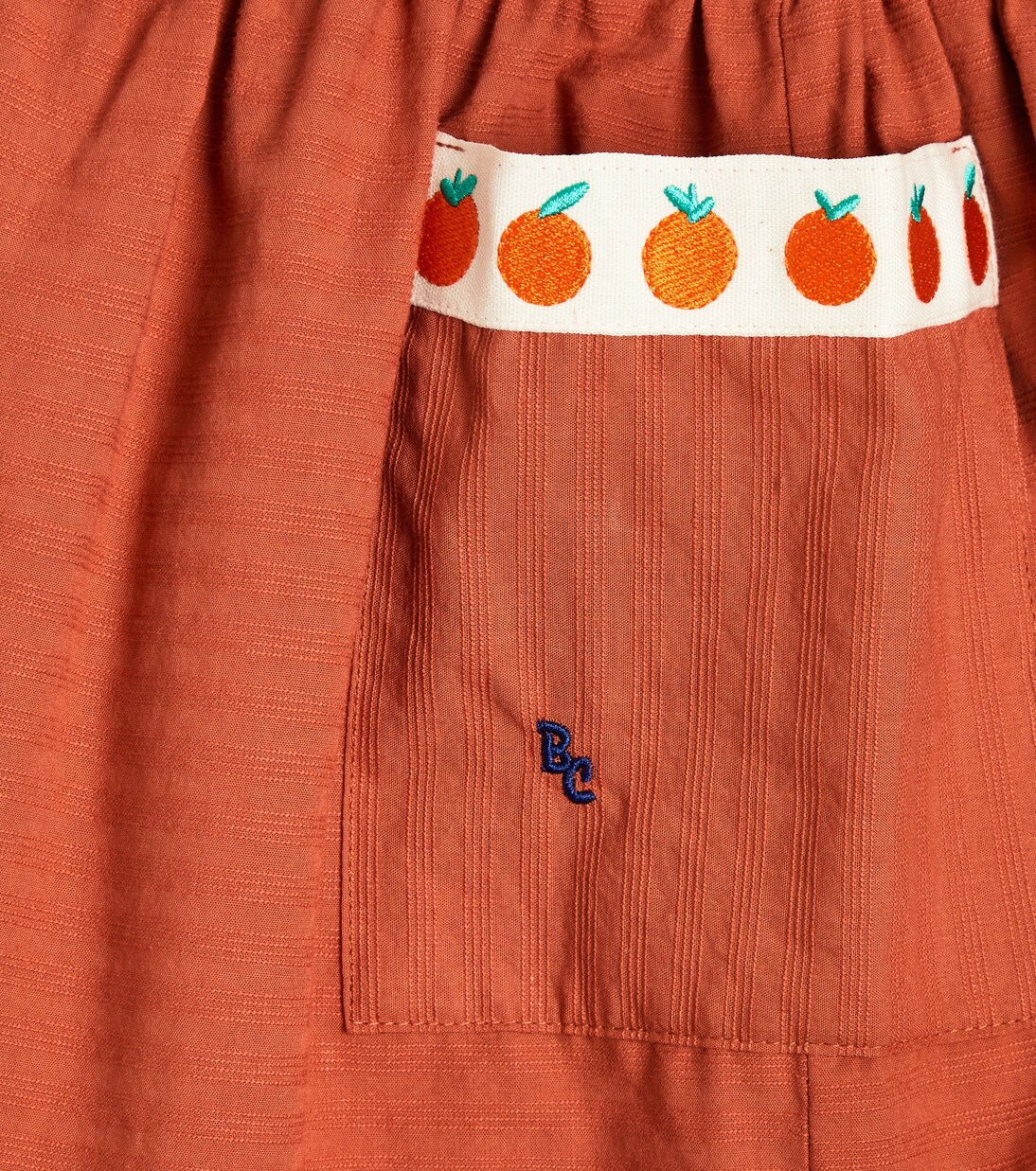 Gathered cotton skirt | Bobo Choses