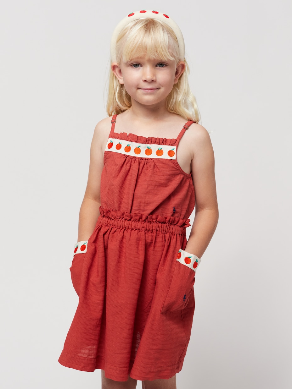 Gathered cotton skirt | Bobo Choses