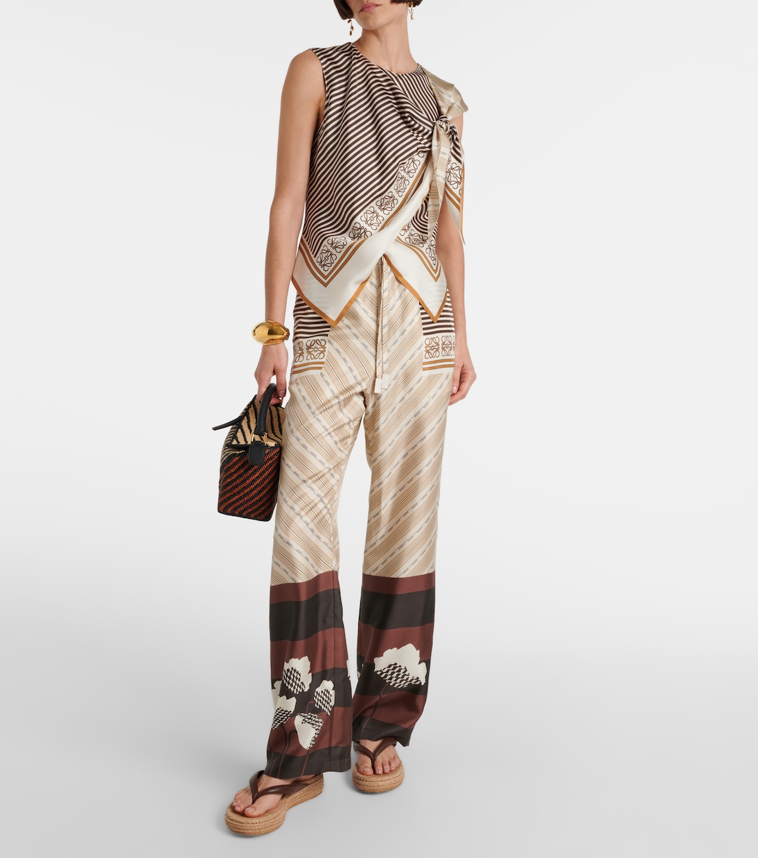 Sandali espadrillas infradito con platform | Gianvito Rossi