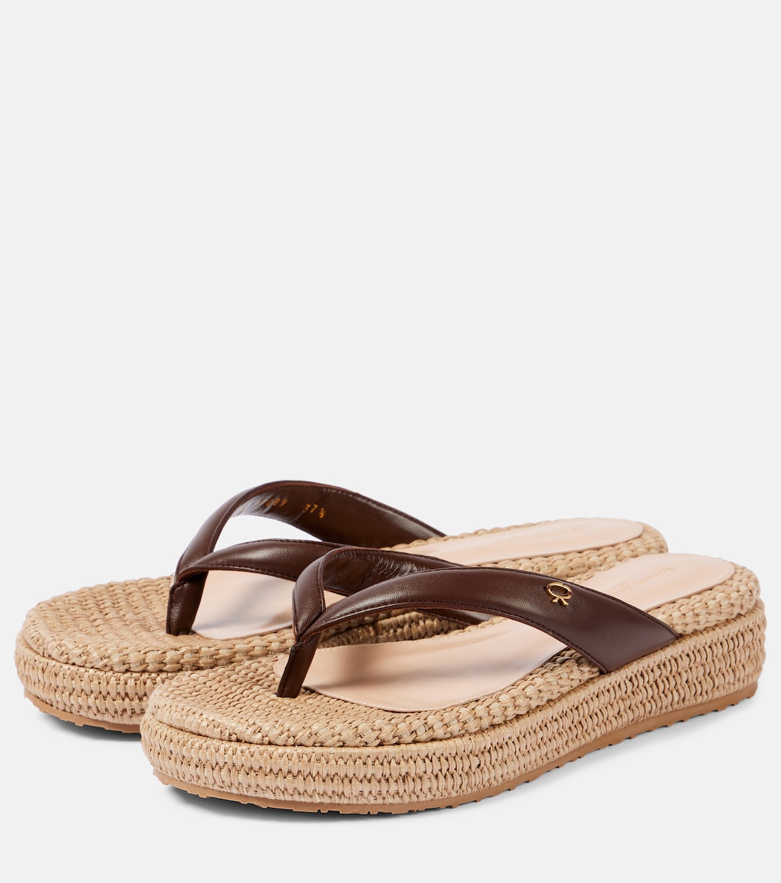 Sandali espadrillas infradito con platform | Gianvito Rossi