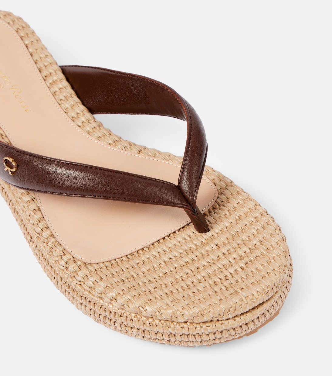 Sandali espadrillas infradito con platform | Gianvito Rossi
