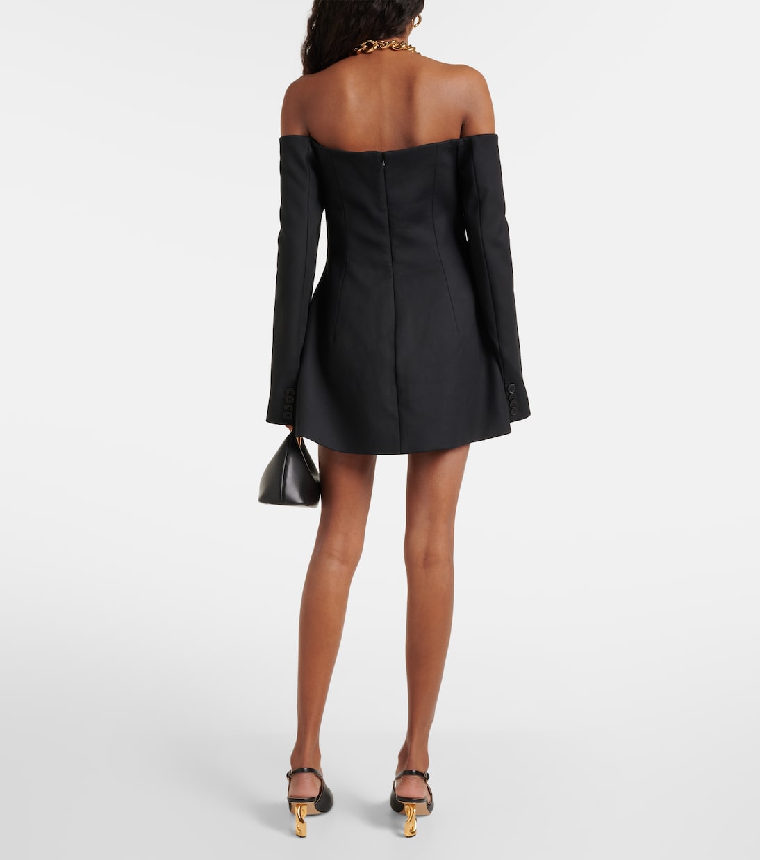 Sandrine off-shoulder blazer dress | SIR