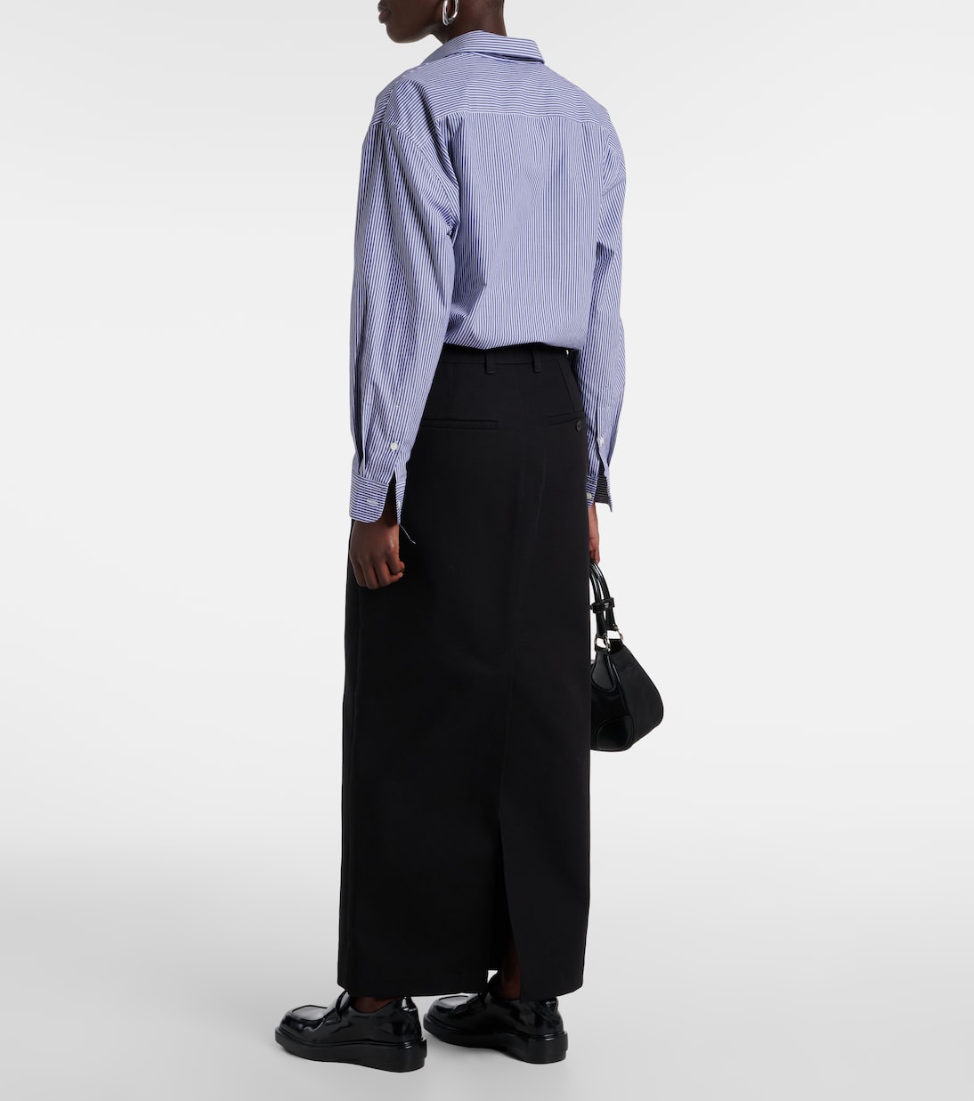 Maxirock Drill aus Baumwoll-Twill | Wardrobe.NYC