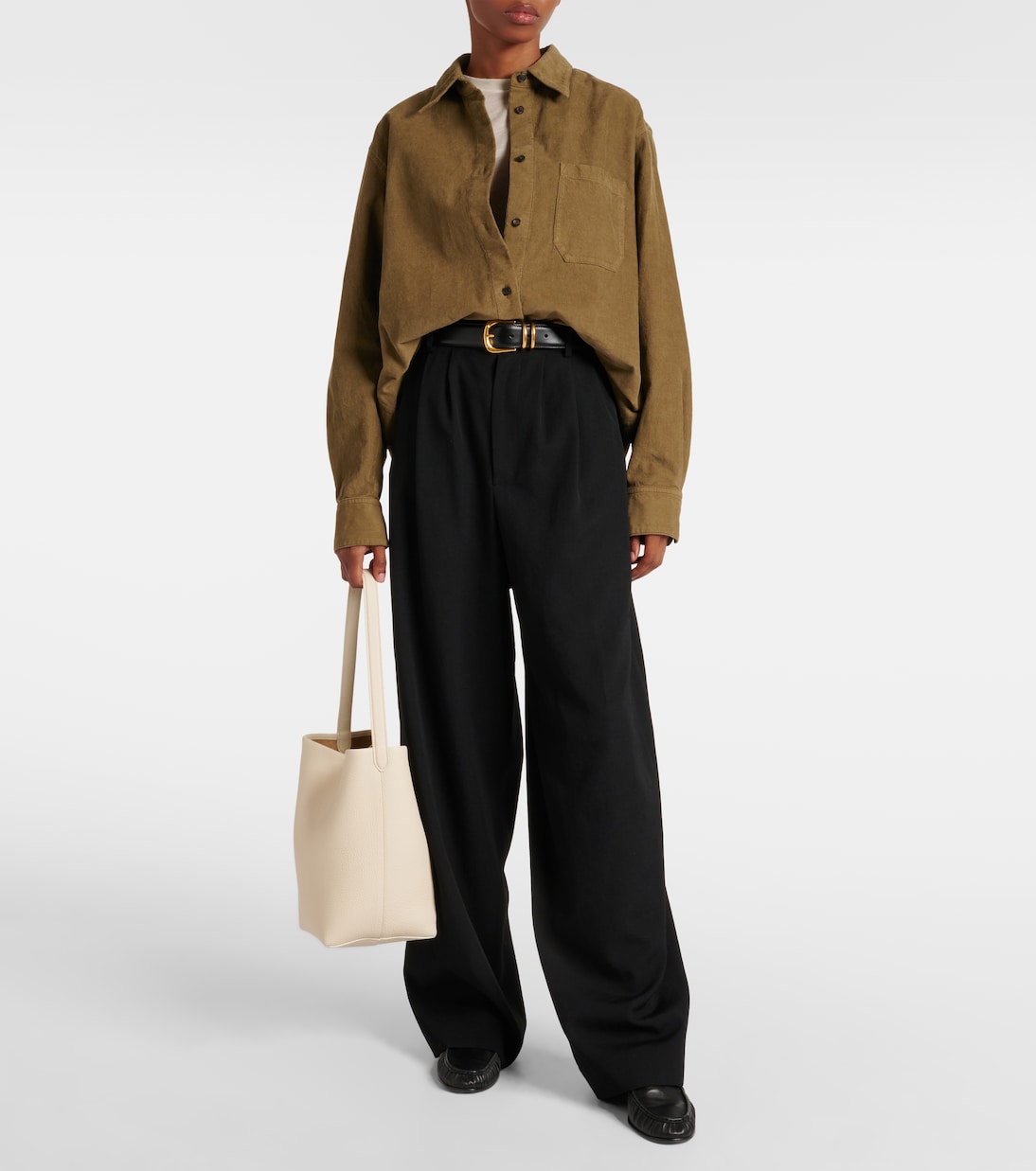 Tote Bag N/S Park Medium aus Leder | The Row