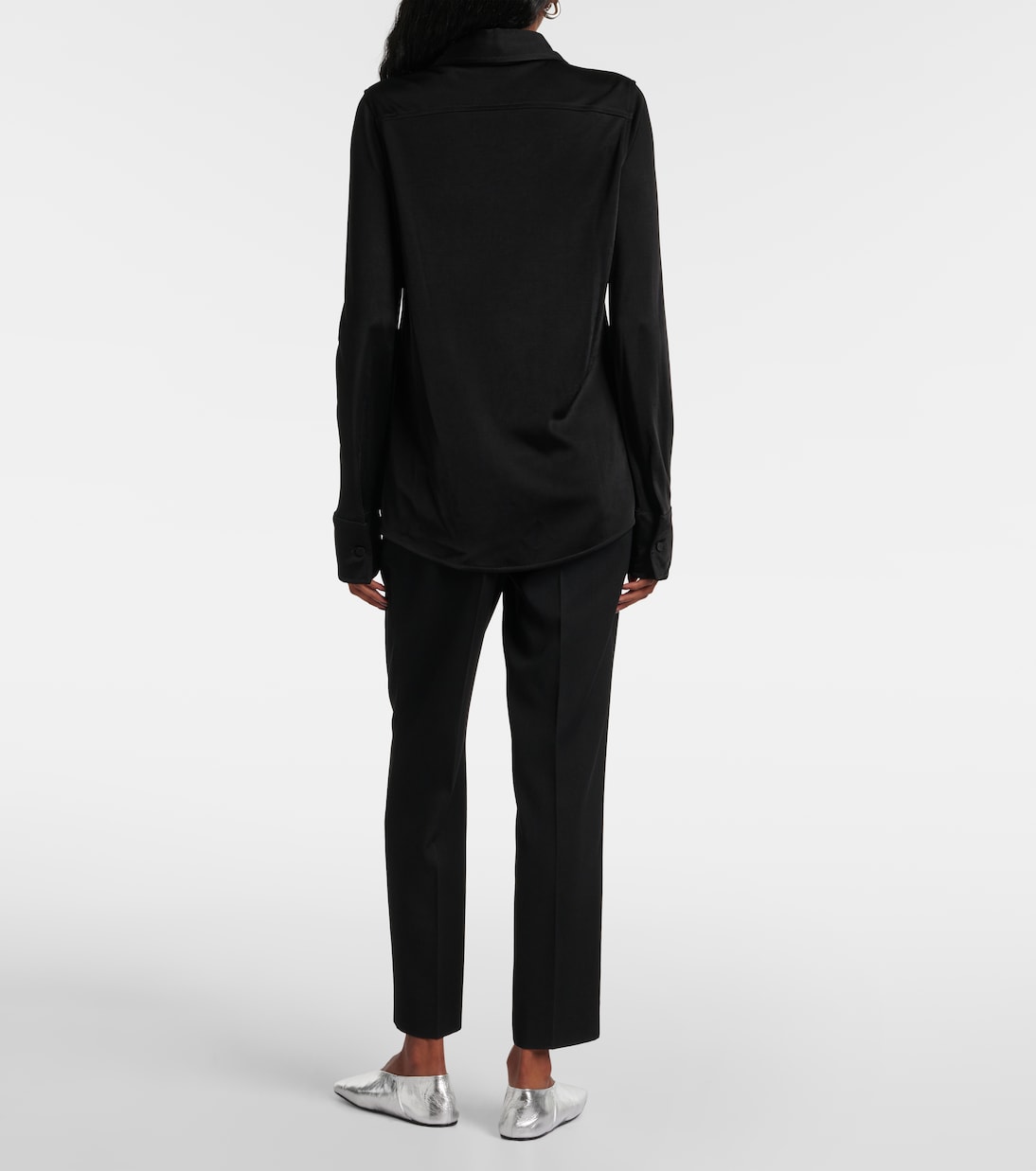 Hemd aus Jersey | Jil Sander