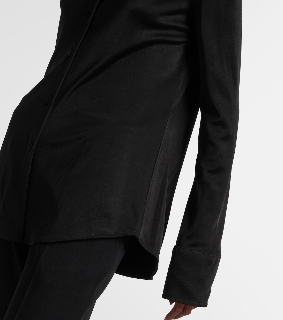 Hemd aus Jersey | Jil Sander