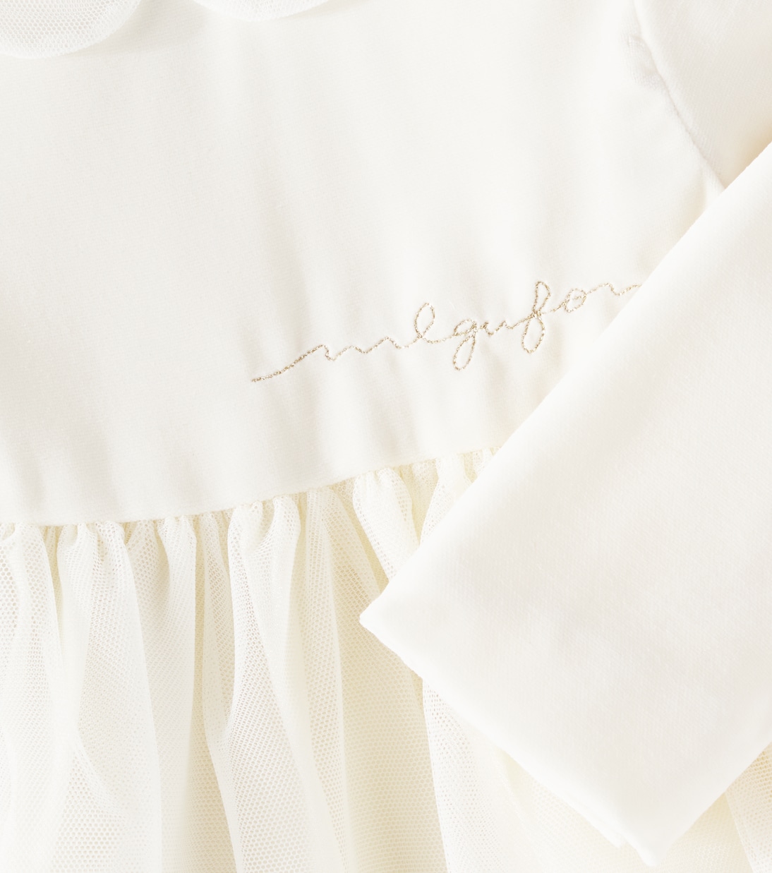 Baby Kleid aus Tüll | Il Gufo